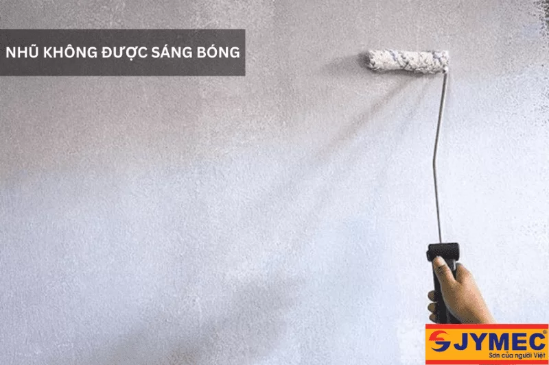 Màng sơn không được sáng bóng do đâu