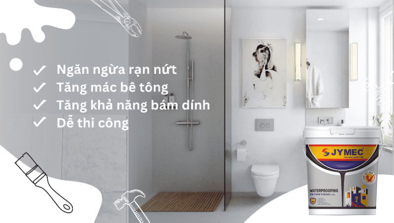 Sơn chống thấm nhà vệ sinh JYMEC