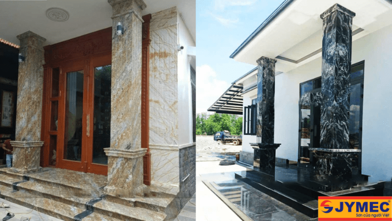 Chọn mẫu cột phù hợp với diện tích ngôi nhà