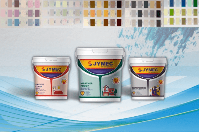 Sơn JYMEC có bảng màu đa dạng