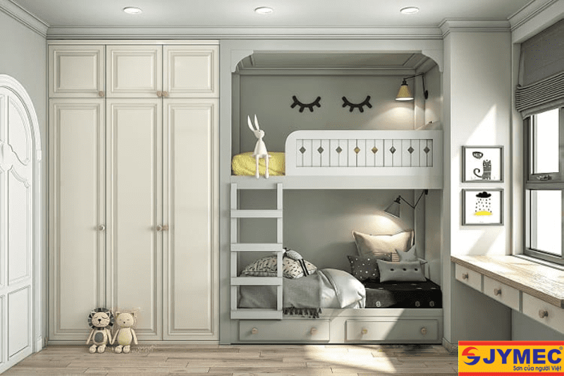 Thiết kế không gian phòng ngủ cho bé