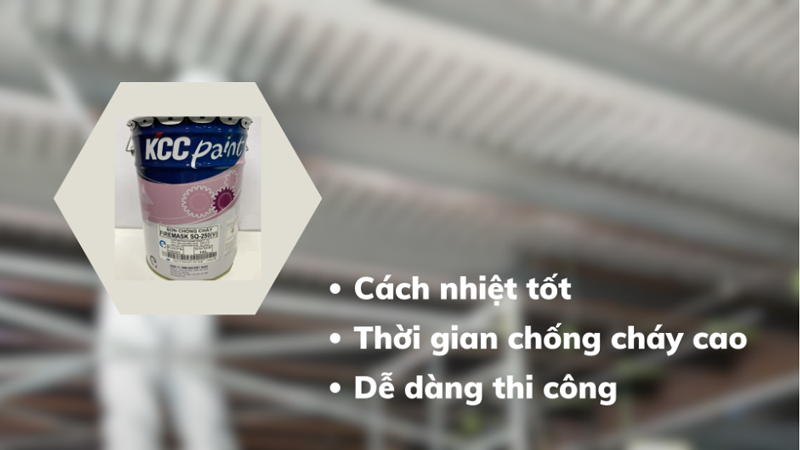 Sơn chống cháy KCC