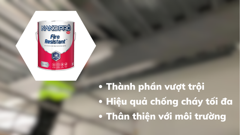 Sơn chống cháy Nano KOVA