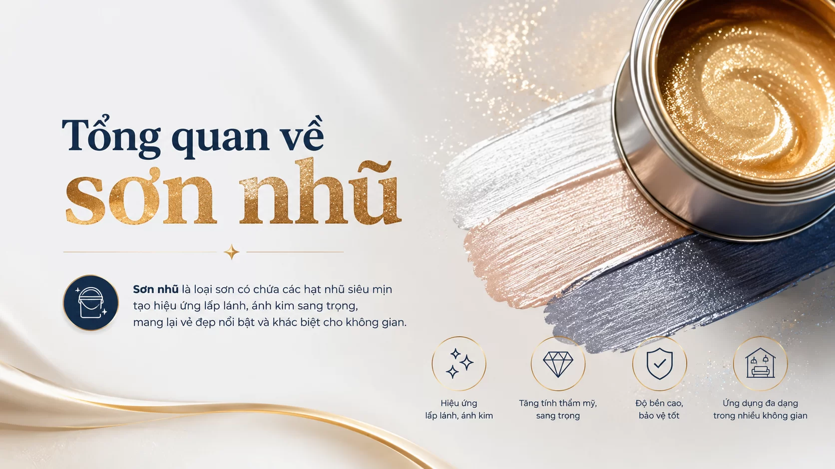 Sơn Nhũ Là Gì? 5 Hãng Sơn Nhũ Tốt Nhất Và Cách Chọn Phù Hợp