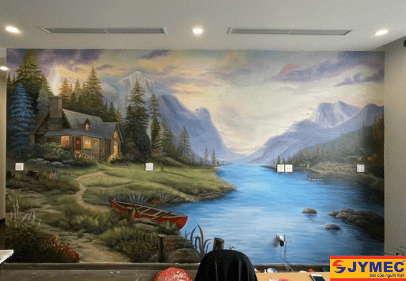 Mẫu trang trí tường đẹp hình 5