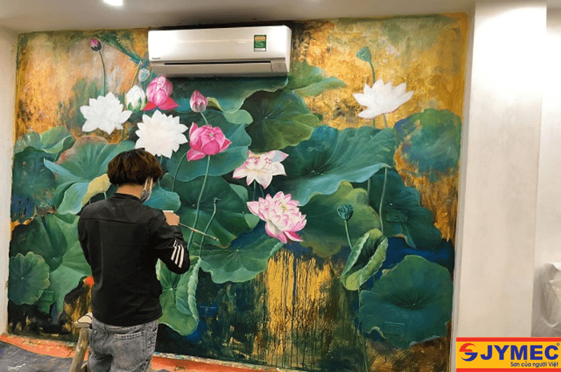 Mẫu trang trí tường đẹp hình 6