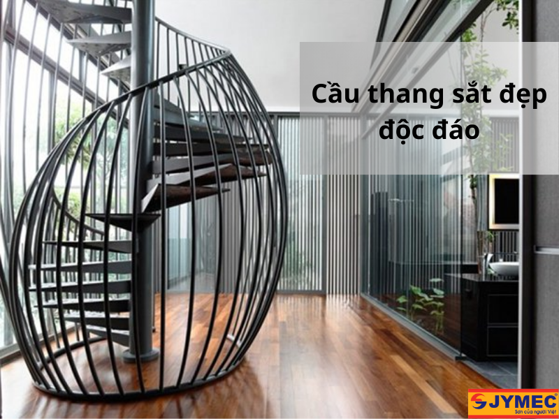 Cầu thang với thiết kế độc đáo