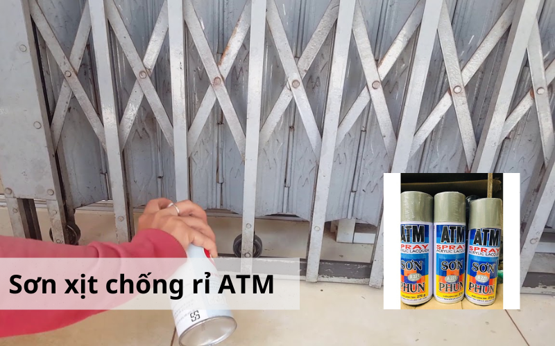 Xịt chống rỉ ATM