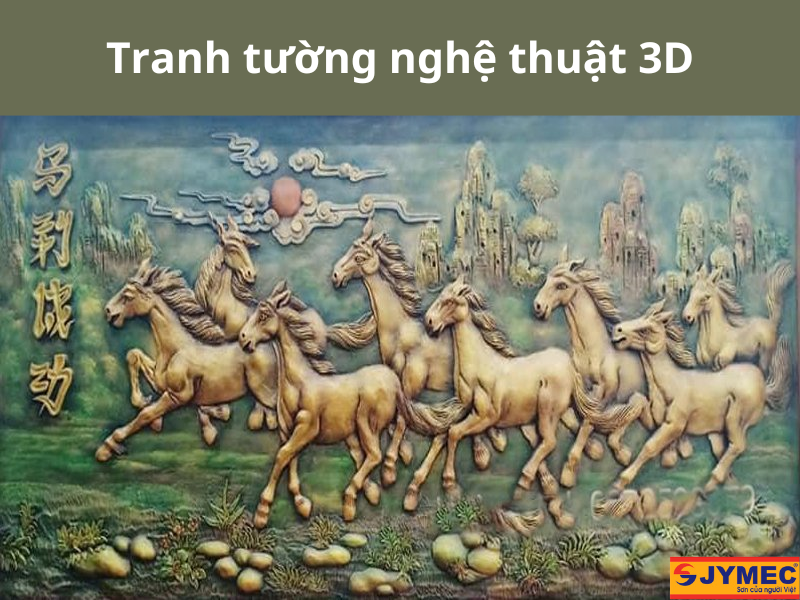 Mẫu tranh tường kiểu 3D Mẫu tranh tường kiểu 3D