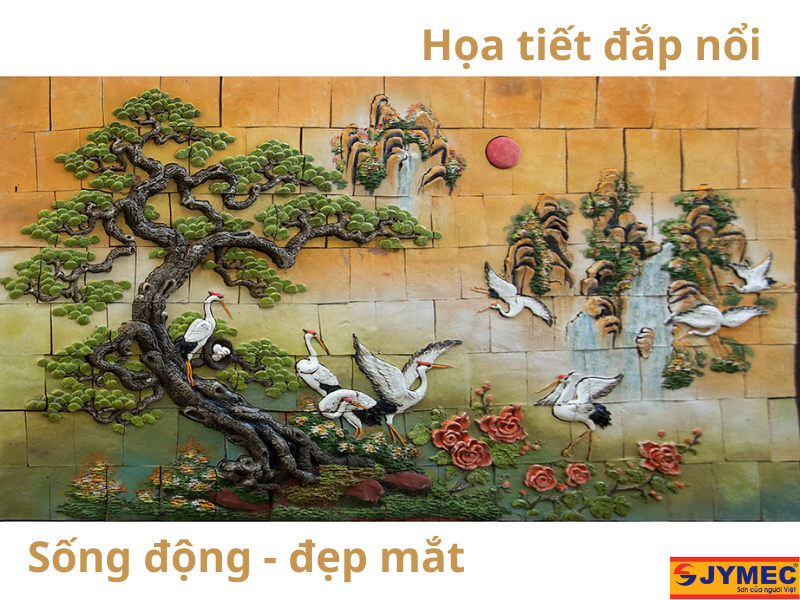 Mẫu tranh đắp nổi 3D cực đẹp Mẫu tranh đắp nổi 3D cực đẹp
