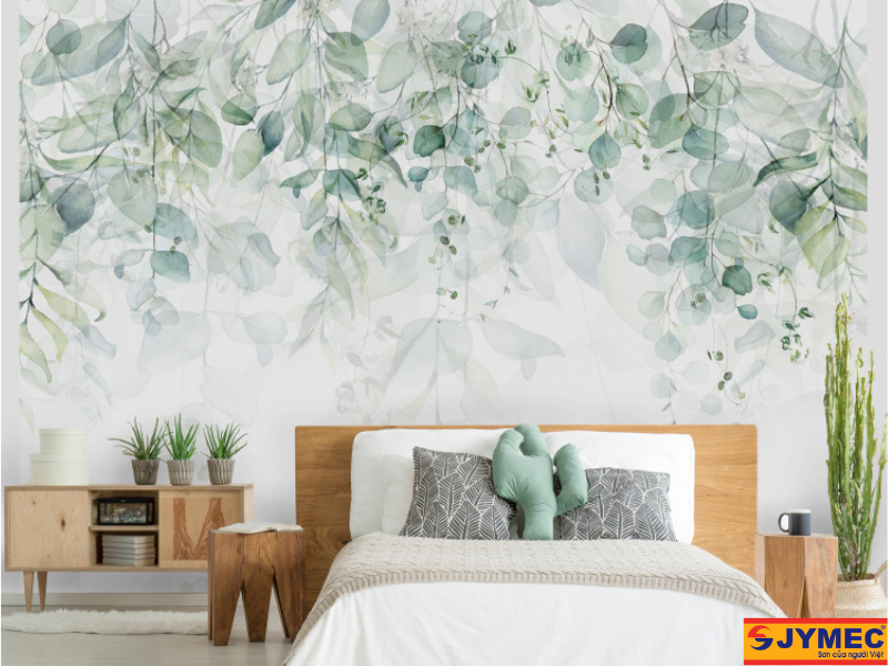 Họa tiết tranh tường nghệ thuật thiên nhiên Họa tiết tranh tường nghệ thuật thiên nhiên