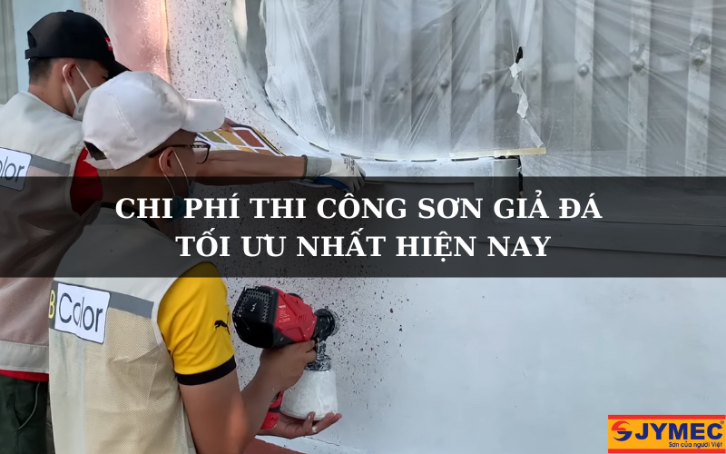 Chi phí thi công sơn giả đá tối ưu nhất hiện nay