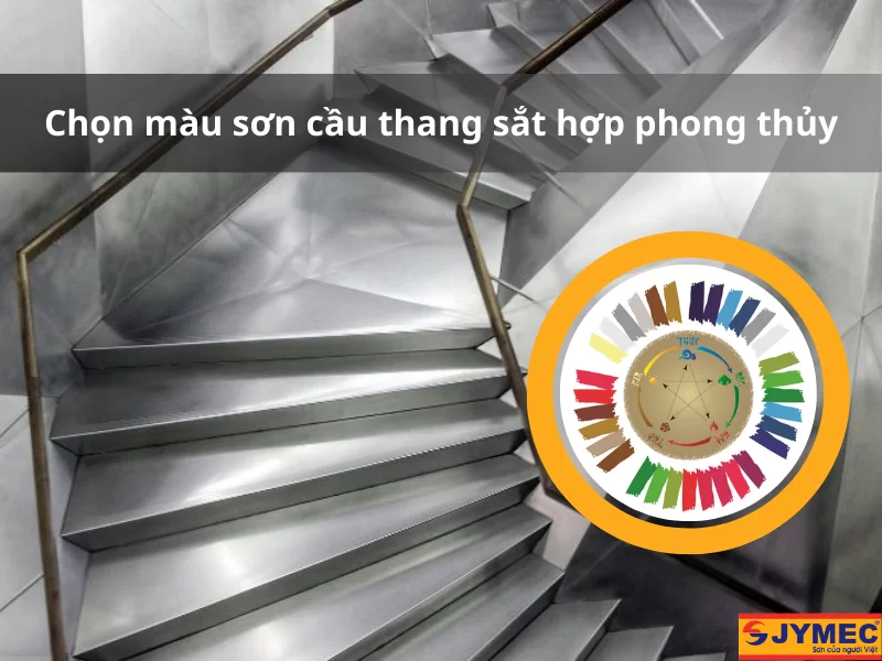 Chọn màu cầu thang sắt như thế nào