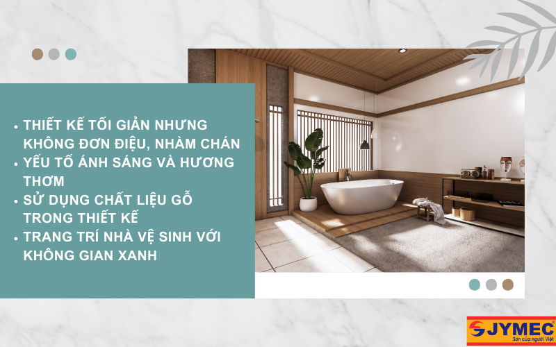 Một số đặc điểm chung của thiết kế nhà vệ sinh kiểu Nhật