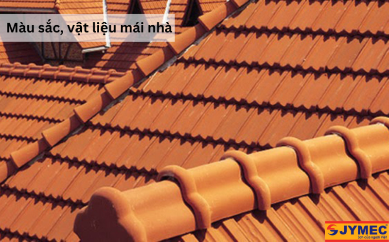 Càn quan tâm tới màu sắc, vật liệu mái nhà Càn quan tâm tới màu sắc, vật liệu mái nhà