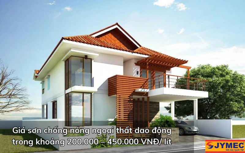 Giá sơn chống nóng ngoại thất