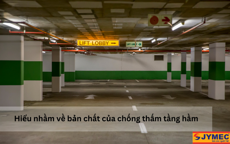 Cần thi công chống thấm tầng hầm ngay từ đầu