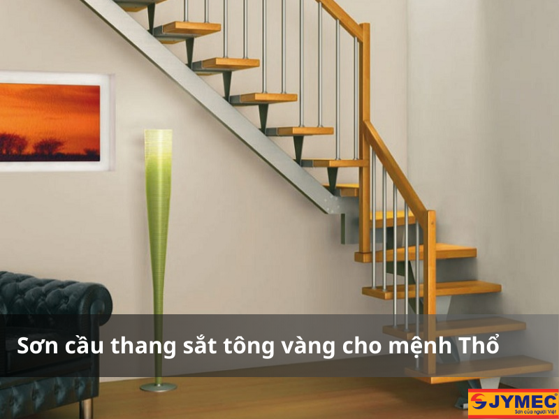 Màu sơn cầu thang cho mệnh Thổ