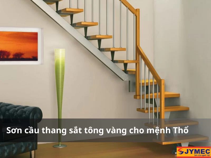 Màu sơn cầu thang cho mệnh Thổ