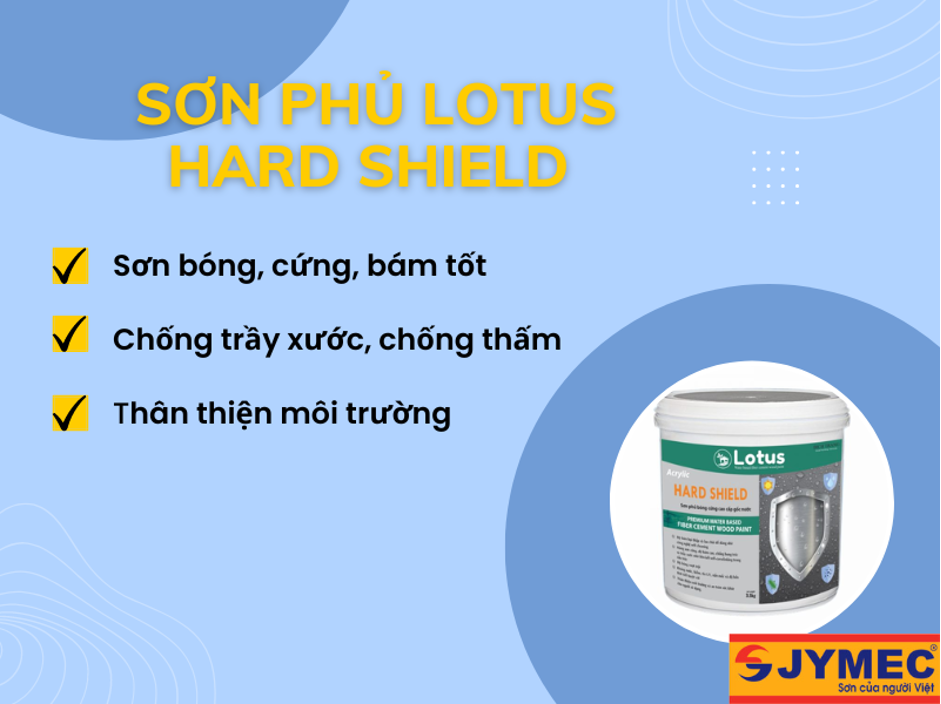 Phủ bóng Lotus Hard Shield Phủ bóng Lotus Hard Shield