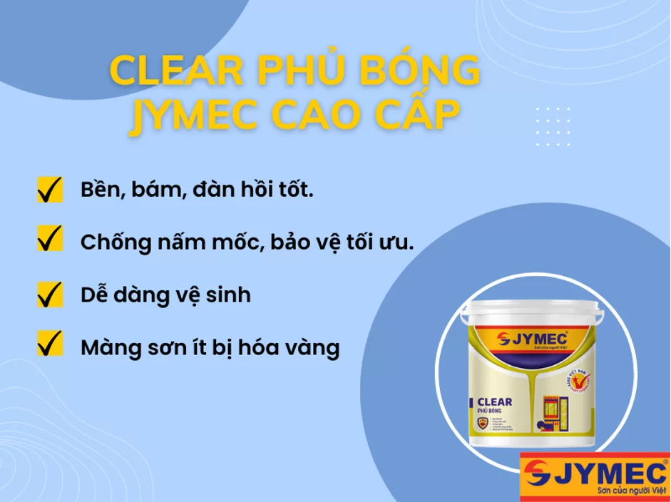 Dòng sơn phủ bóng của JYMEC