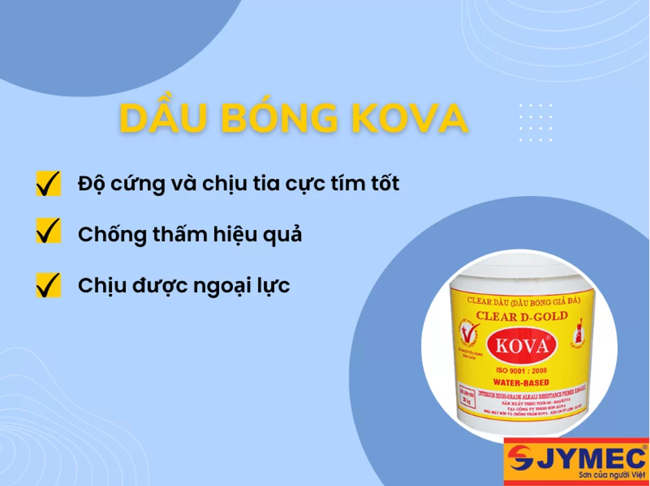 Clear dầu KOVA