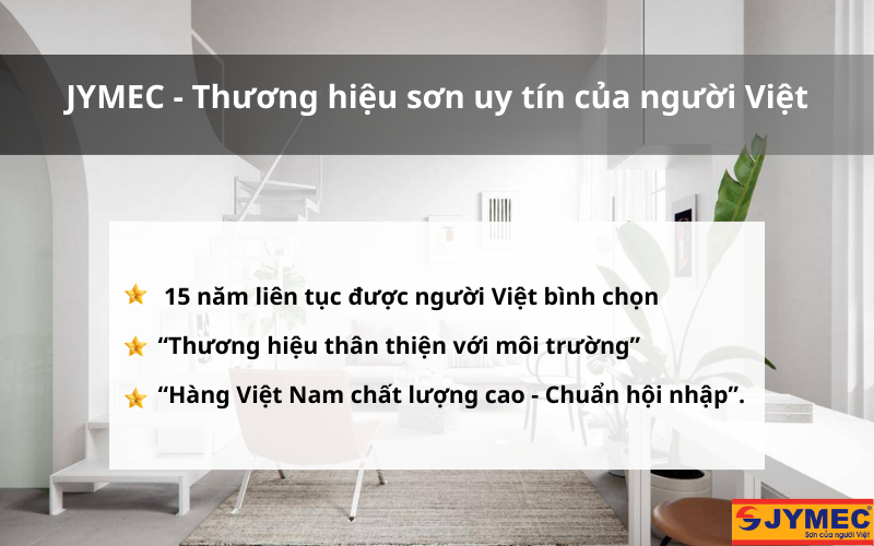 Thành tựu Sơn JYMEC đạt được