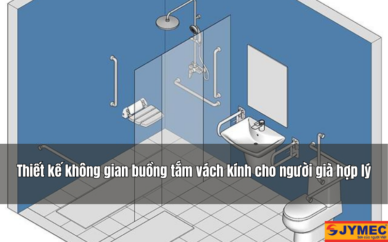 Tiêu chuẩn buồng tắm vách kính trong nhà vệ sinh