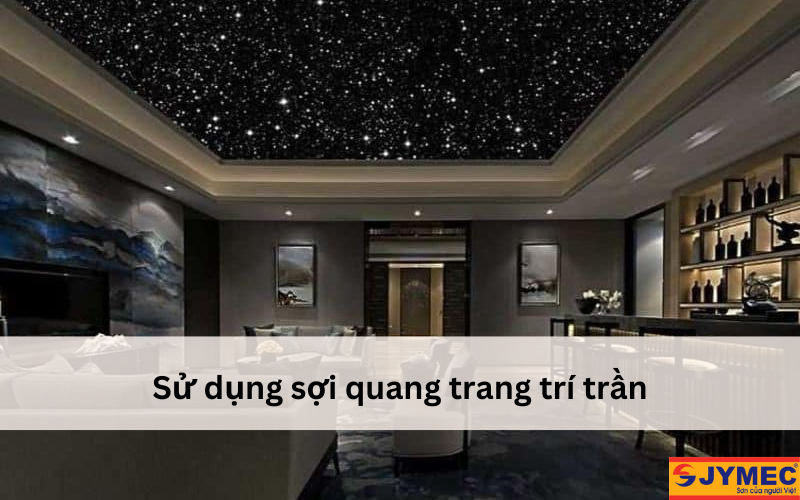 Sử dụng sợi quang để trang trí