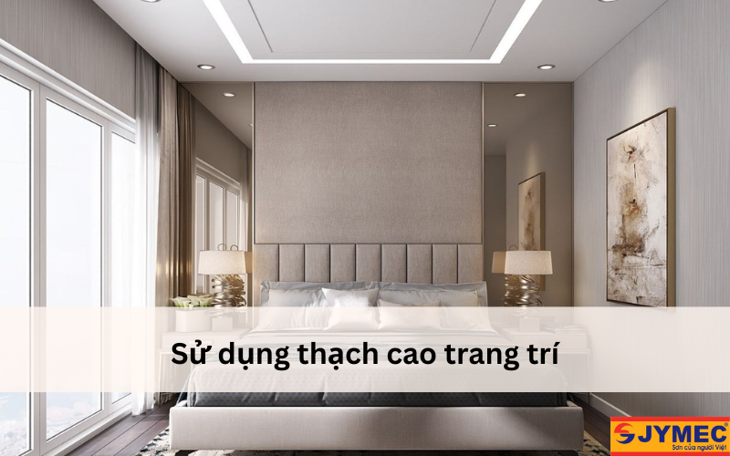 Sử dụng trần thạch cao trang trí