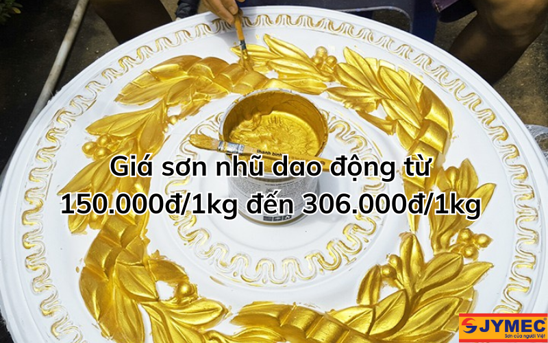 Báo giá sơn nhũ tại TPHCM