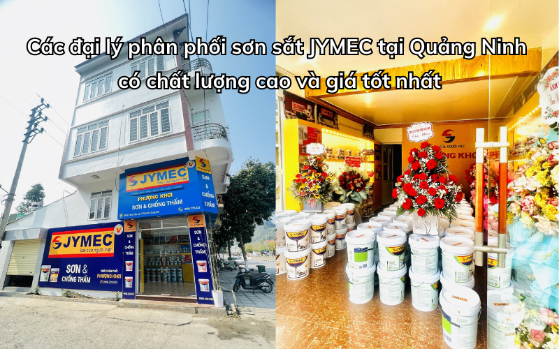 Cửa hàng sơn sắt JYMEC tại Quảng Ninh có cơ sở vật chất đảm bảo