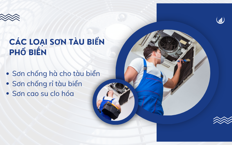 Các loại sơn dùng cho tàu thuyền phổ biến