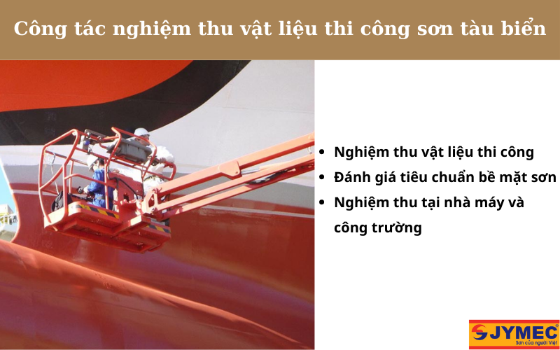 Nghiệm thu về vật liệu thi công