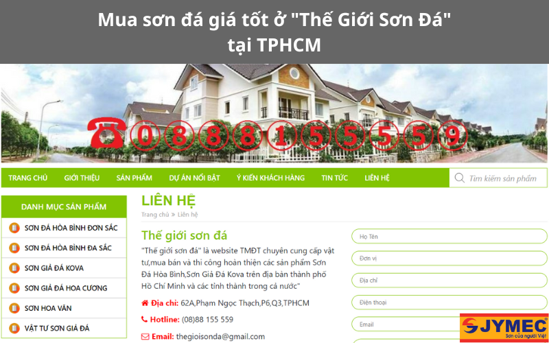 Mua sơn đá tại Thế giới sơn đá