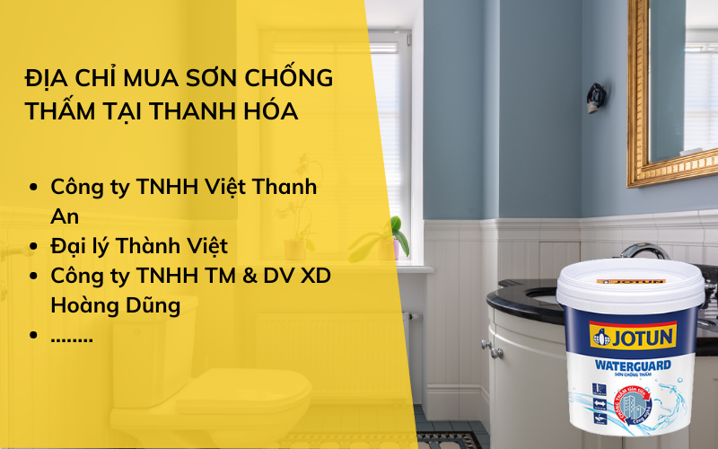 Địa chỉ đại lý sơn chính hãng, uy tín của Jotun