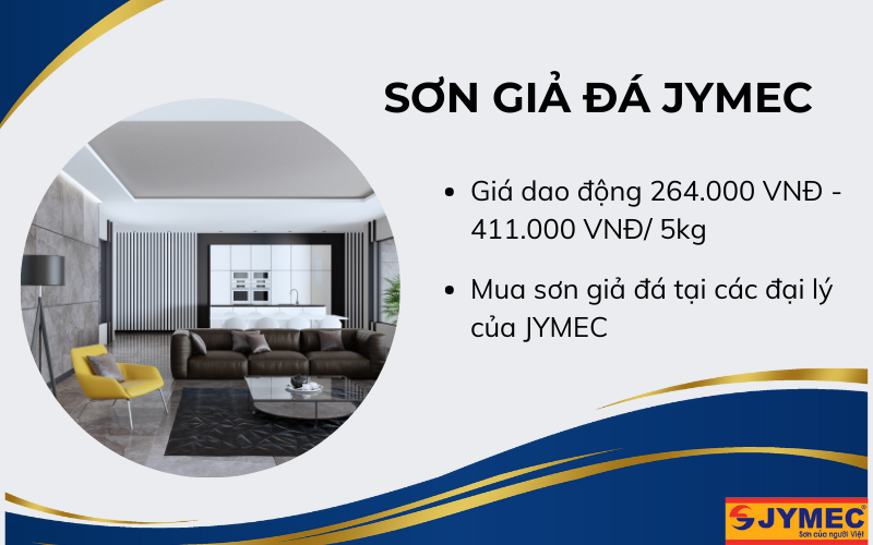 Giá sơn giả đá JYMEC