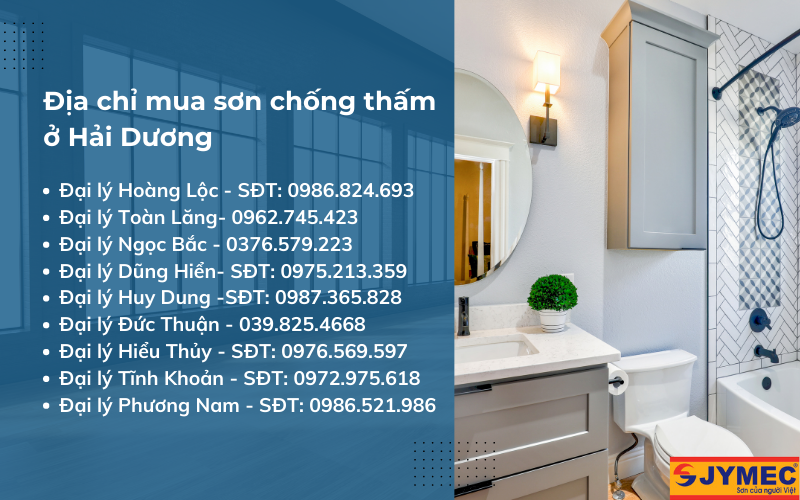 Sơn chống thấm nhà vệ sinh JYMEC - sự lựa chọn hoàn hảo trong thi công chống thấm