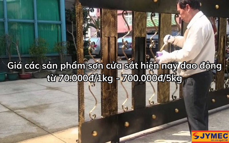 Báo giá sơn sắt hiện nay