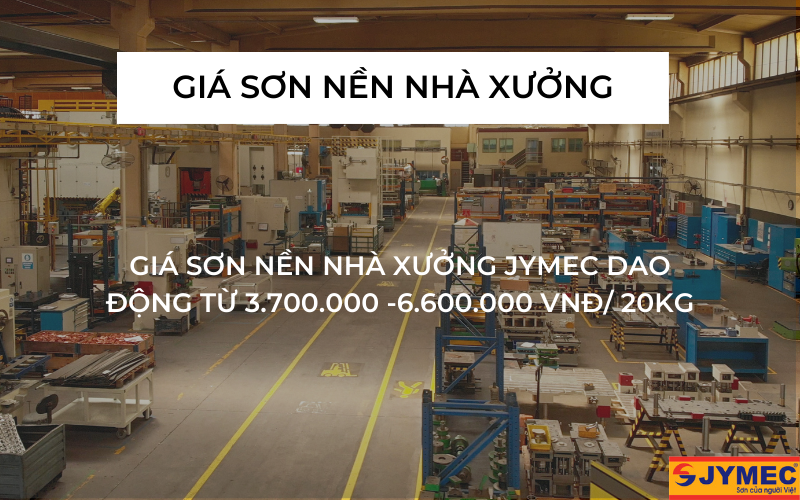 Giá tham khảo của sơn nền nhà xưởng 