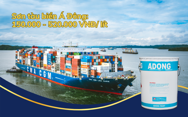 Sơn Á Đông dùng cho tàu thuyền