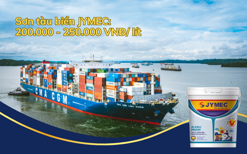 Báo giá sơn JYMEC dùng cho tàu thuyền