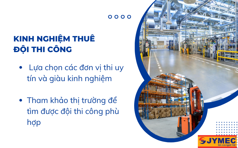Kinh nghiệm chọn đơn vị thi công