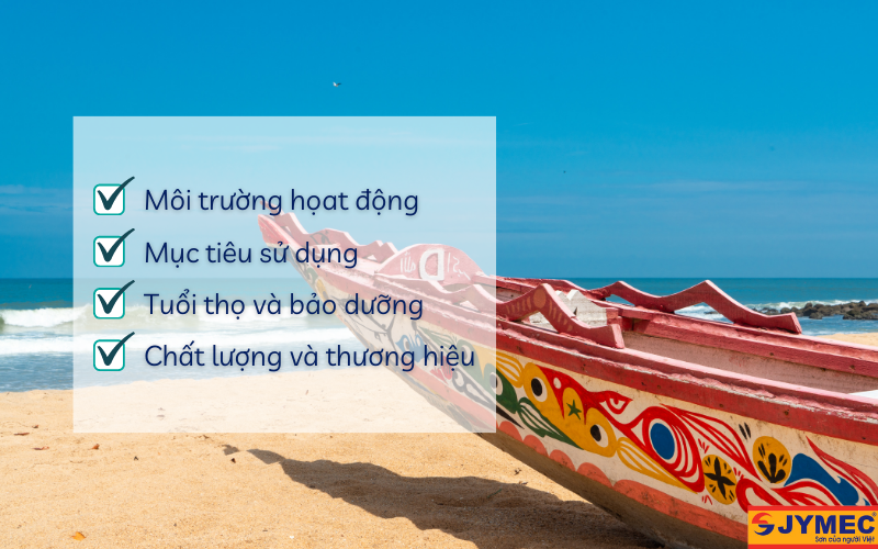 Lưu ý khi lựa chọn màu sơn cho tàu thuyền 