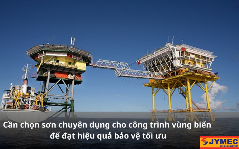 Lý do cần chọn sơn riêng cho công trình ven biển