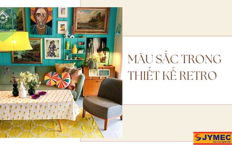 Màu sắc của phong cách Retro
