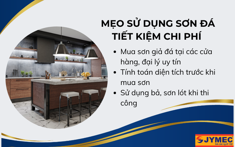 Kinh nghiệm sử dụng sơn giả đá tiết kiệm