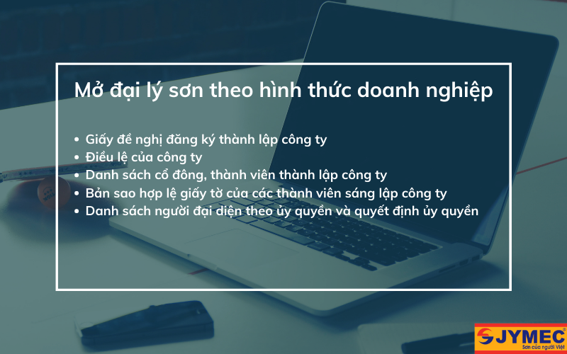 Kinh doanh sơn theo hình thức doanh nghiệp