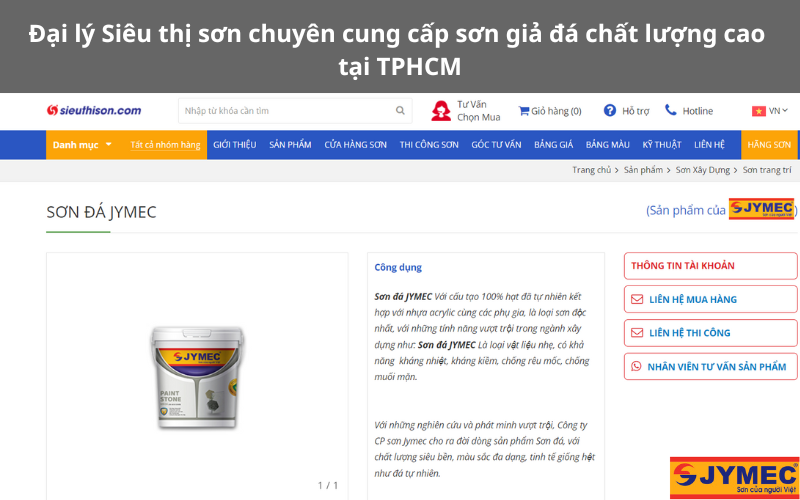 Mua sơn đá tại Siêu thị sơn