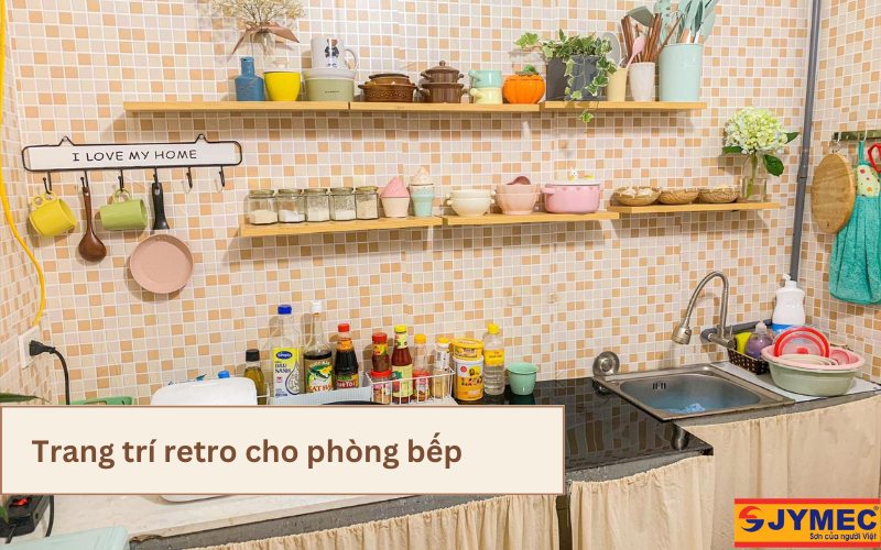 Phòng bếp retro